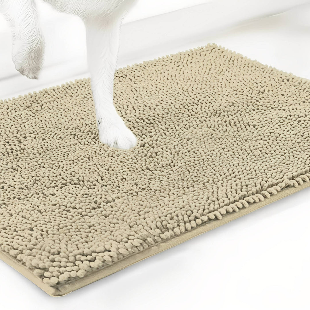 Absorbent Non-Slip Dog Door Mat for Muddy Paws 13