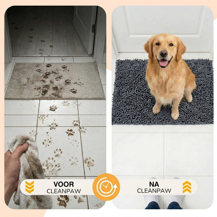 Absorbent Non-Slip Dog Door Mat for Muddy Paws 6