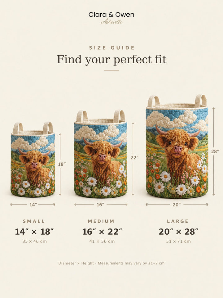 Padded Fabric Laundry Basket with Handles, Self-Standing, Foldable 6