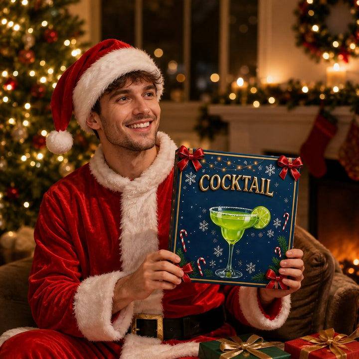 Cocktail Advent Calendar 2026 with 24 Decorative Bar Ornaments 3