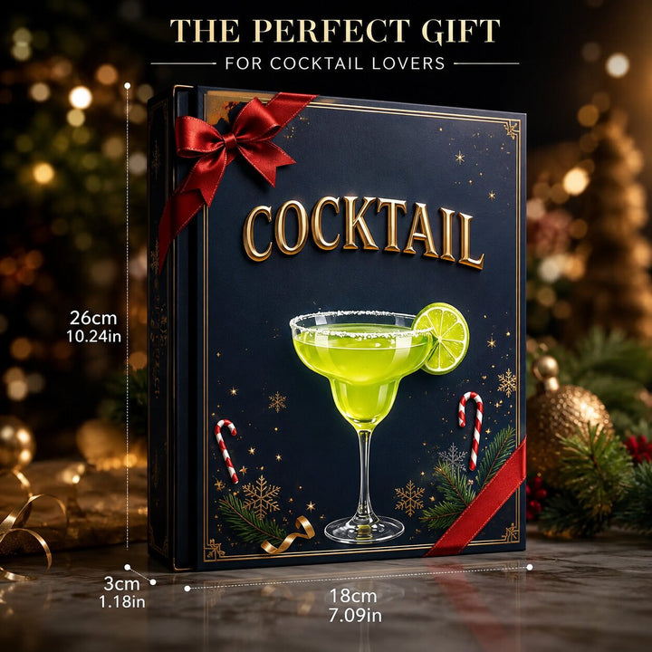Cocktail Advent Calendar 2026 with 24 Decorative Bar Ornaments 7