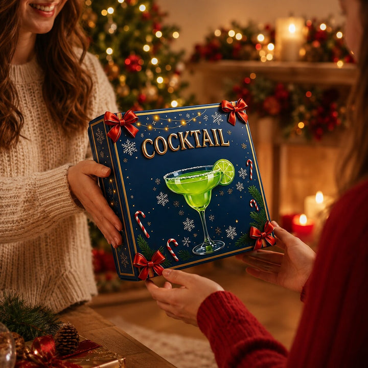 Cocktail Advent Calendar 2026 with 24 Decorative Bar Ornaments 2