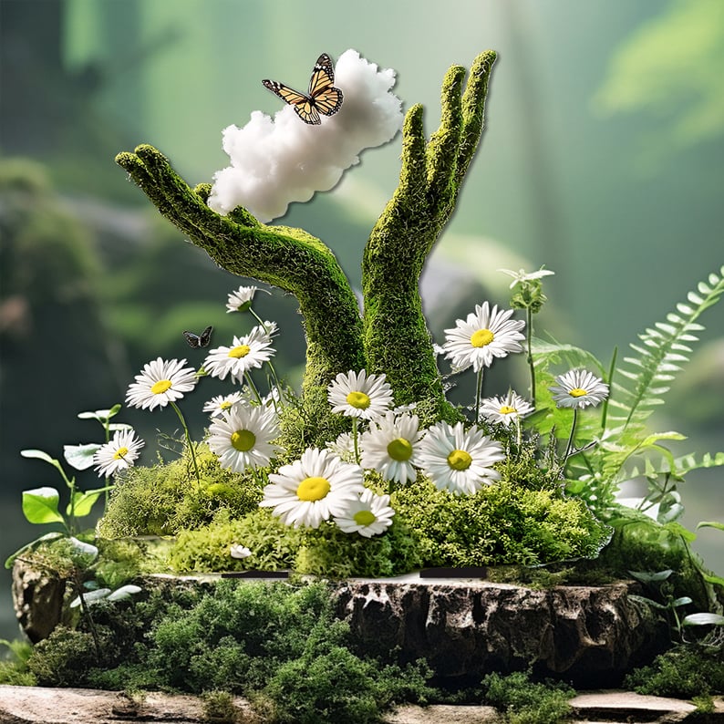 Fairy-Tale Acrylic Garden Stake - Weatherproof Plant Decoration for Outdoors 22