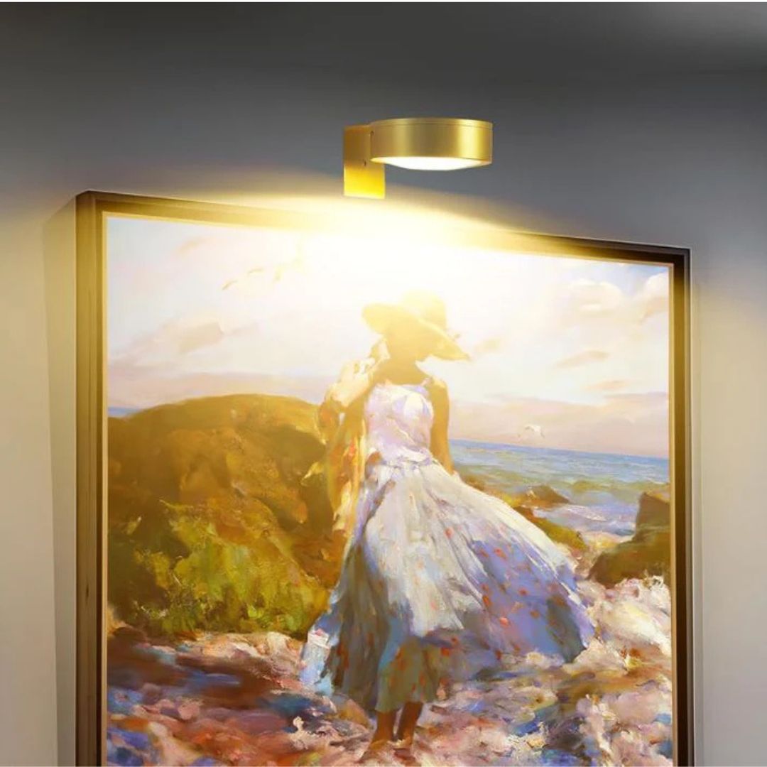 Magnetic Picture Light with 13 Color Modes, Rechargeable and Wireless, Touch and Remote Control 1