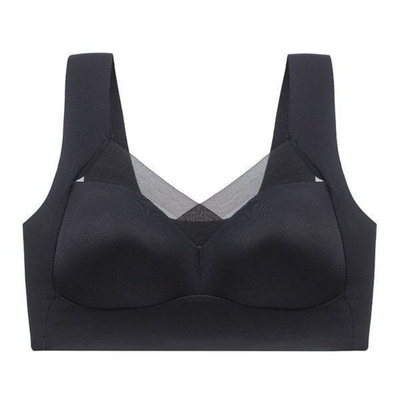 Strapless Seamless Comfort Bra with Breathable Stretch Fabric and Wide Back Band 12