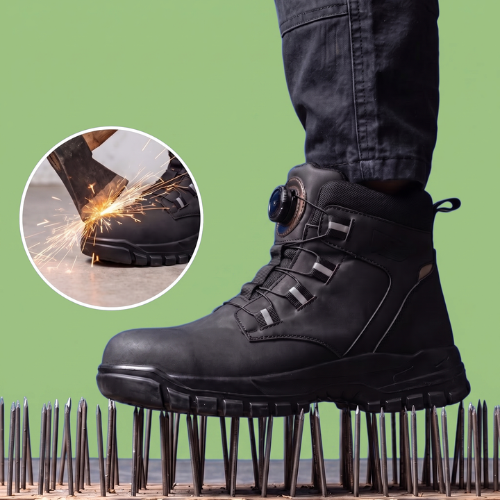 Waterproof Work Boots with Twist Closure and Steel Toe, Women and Men 3