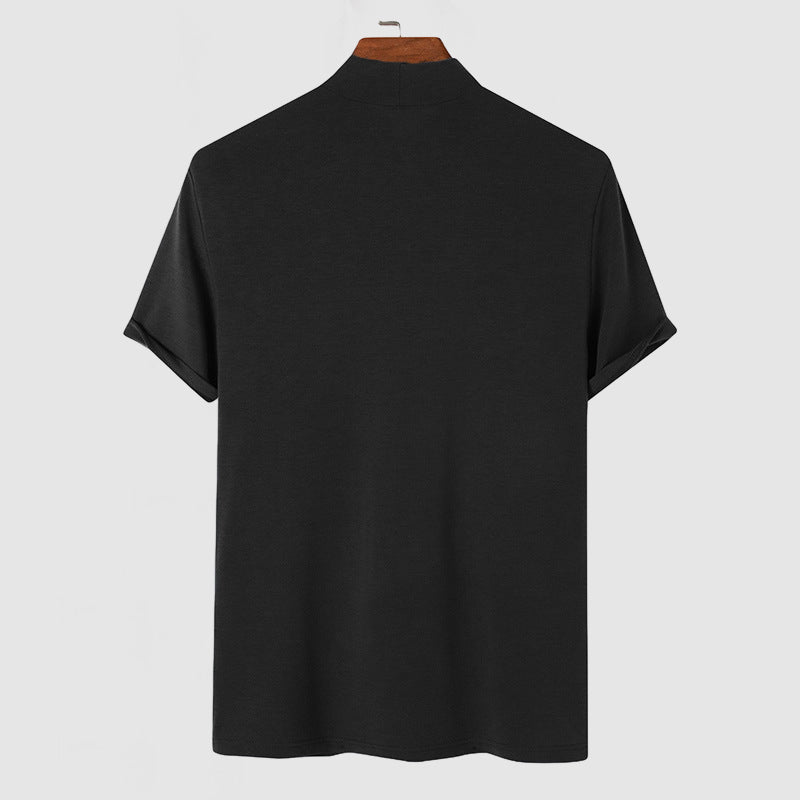 Men's Stretch Cotton Tee - Everyday Casual T-Shirt for All Seasons 6
