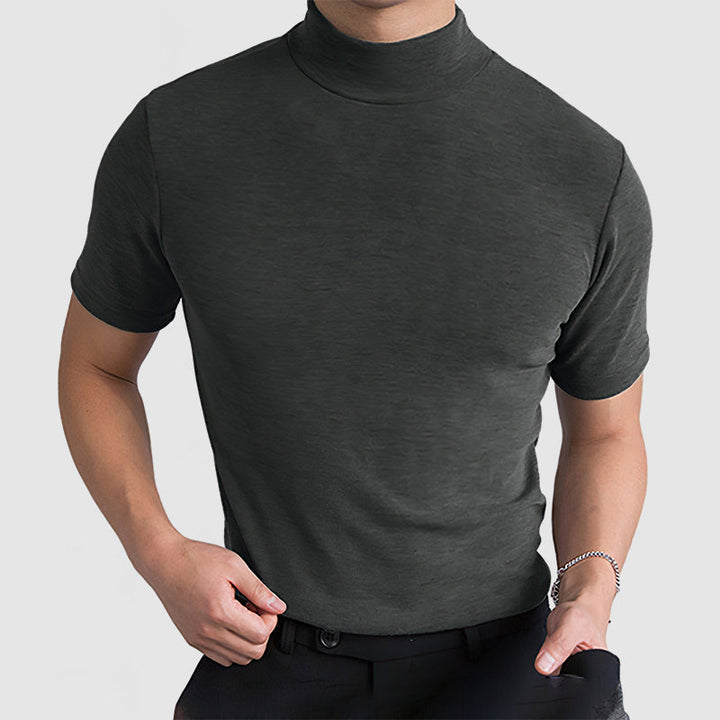 Men's Stretch Cotton Tee - Everyday Casual T-Shirt for All Seasons 9