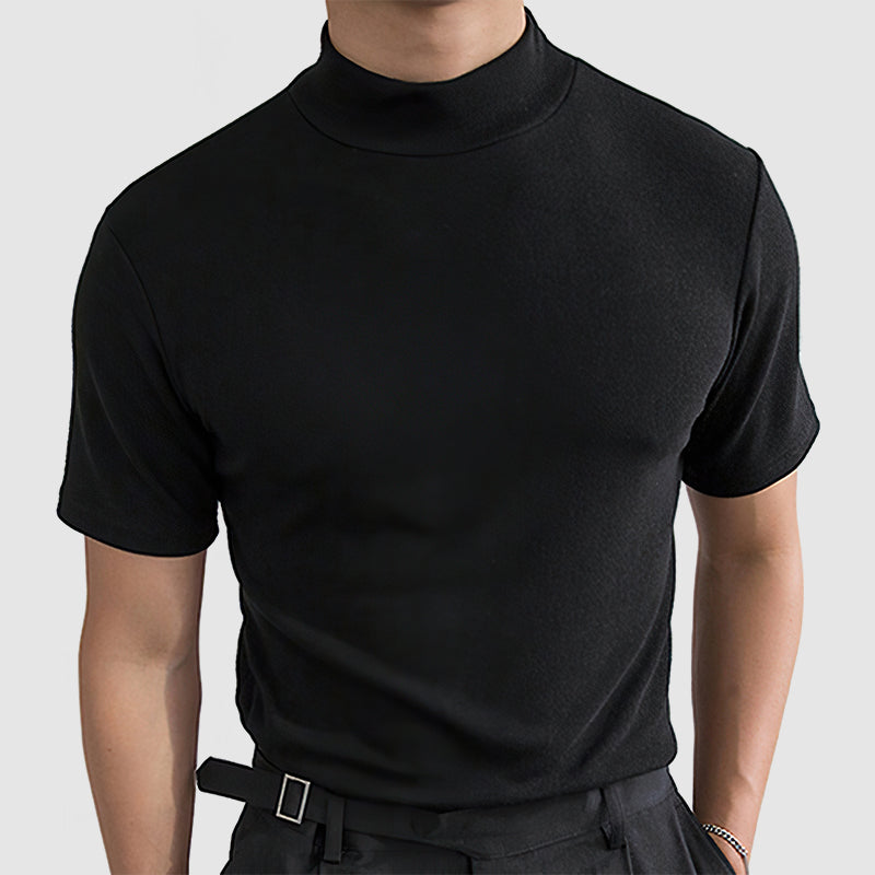 Men's Stretch Cotton Tee - Everyday Casual T-Shirt for All Seasons 1