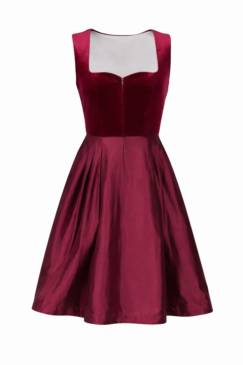 Women's Dirndl Set with Velvet Bodice and Apron 4