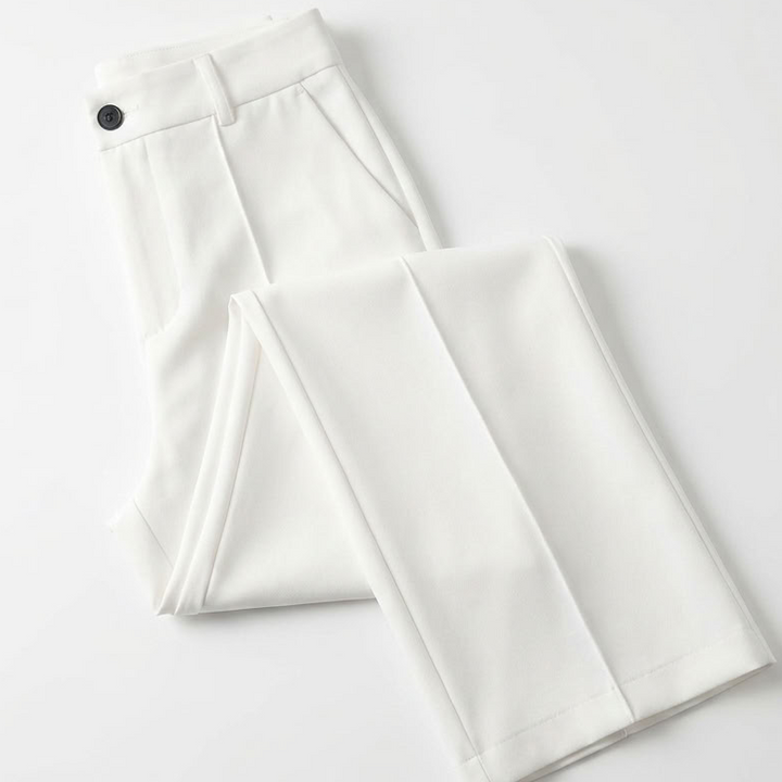 Women's High Waist Straight Leg Pants 7