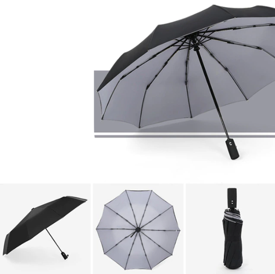 Automatic Storm Umbrella with Reverse Fold, Windproof and Quick Dry 15