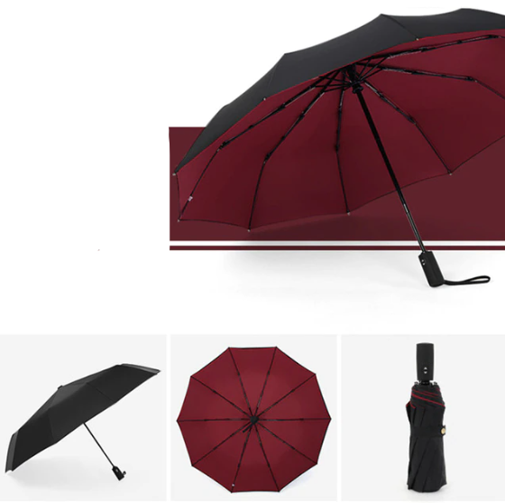 Automatic Storm Umbrella with Reverse Fold, Windproof and Quick Dry 14