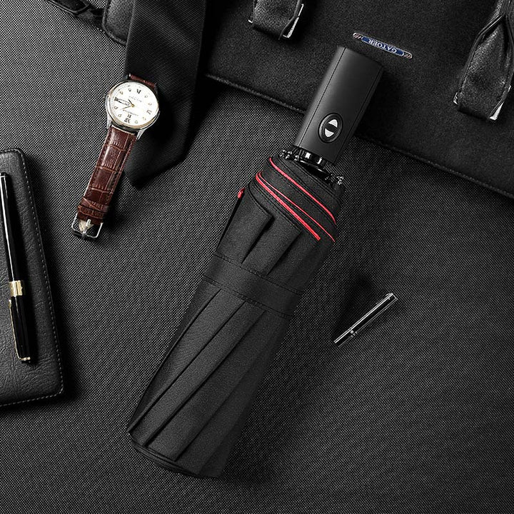 Automatic Storm Umbrella with Reverse Fold, Windproof and Quick Dry 11