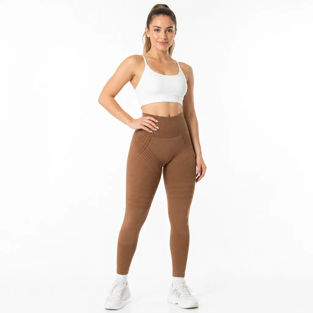 Curvay 3D Sculpt Leggings - Cellulite-Smoothing Compression 17