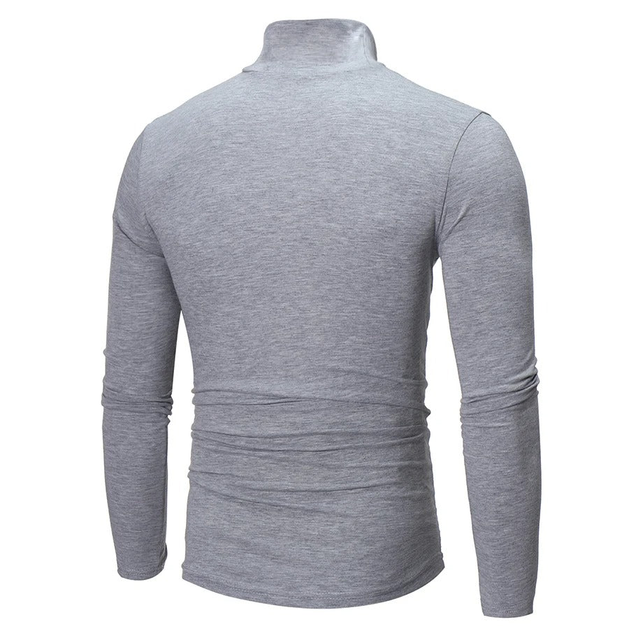 Men's High Neck Thermal Shirt 9