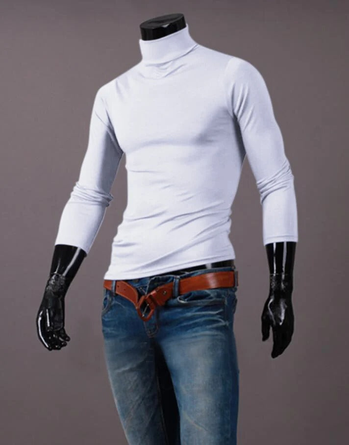 Men's High Neck Thermal Shirt 11
