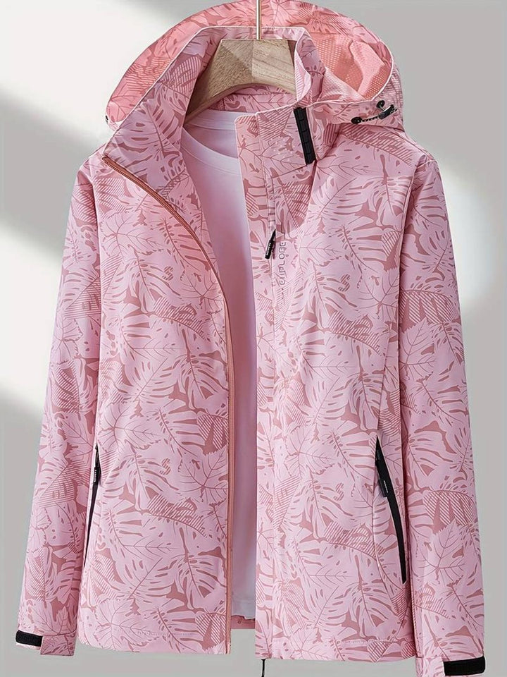 Women's Waterproof Windproof Hooded Lightweight Jacket 4