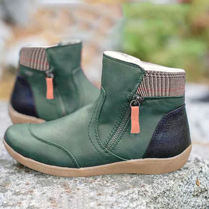 Waterproof Orthopedic Leather Boots with Non-Slip Sole 1