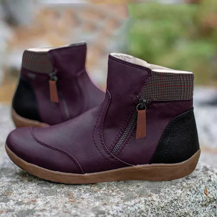 Waterproof Orthopedic Leather Boots with Non-Slip Sole 4