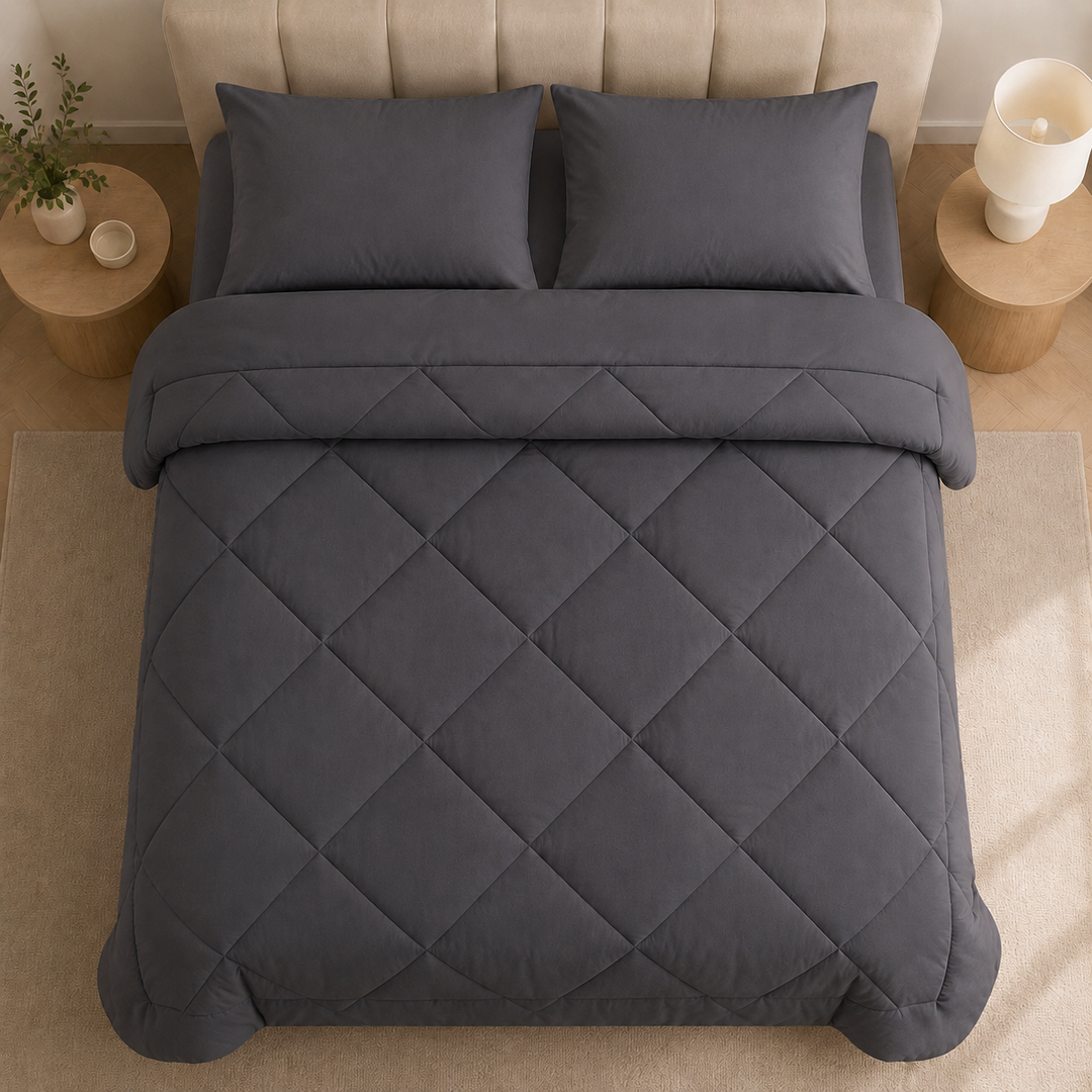 2-in-1 Comforter with No Duvet Cover Needed 7