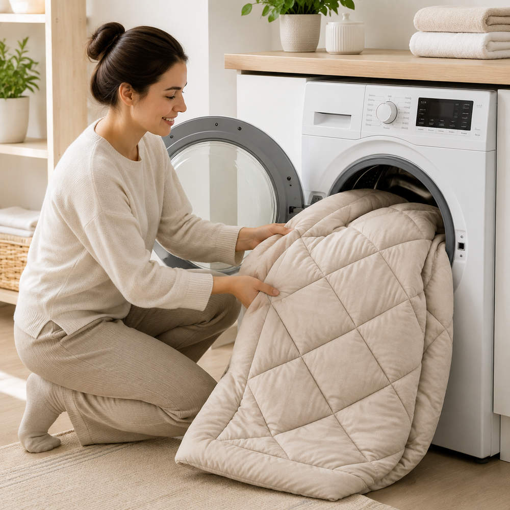 2-in-1 Comforter with No Duvet Cover Needed 2