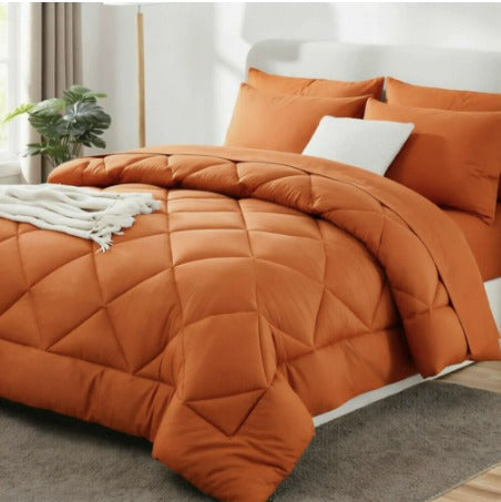 2-in-1 Comforter with No Duvet Cover Needed 13