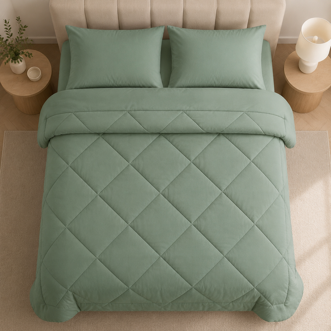2-in-1 Comforter with No Duvet Cover Needed 5
