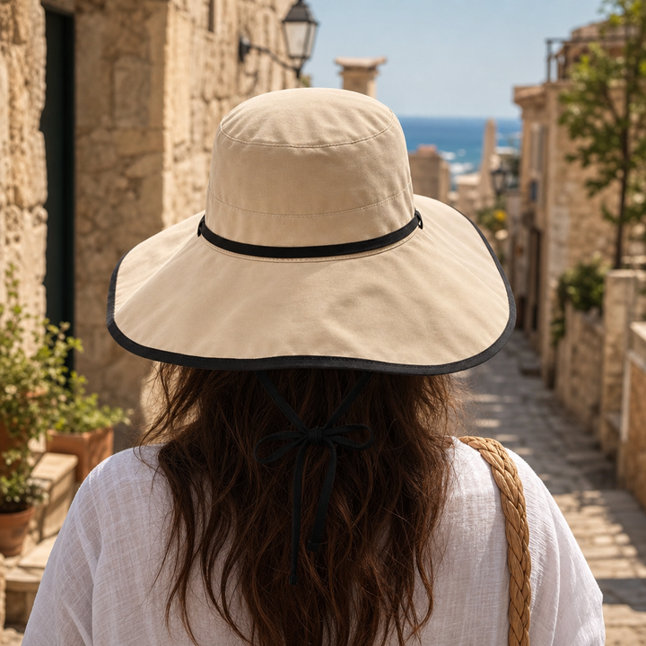 Travel Sun Hat – Foldable, Shapeable, Adjustable – Brimelle