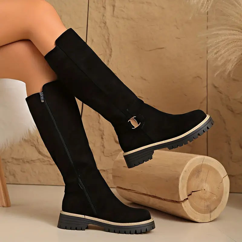Tall Boots with Thick Non-Slip Sole 2