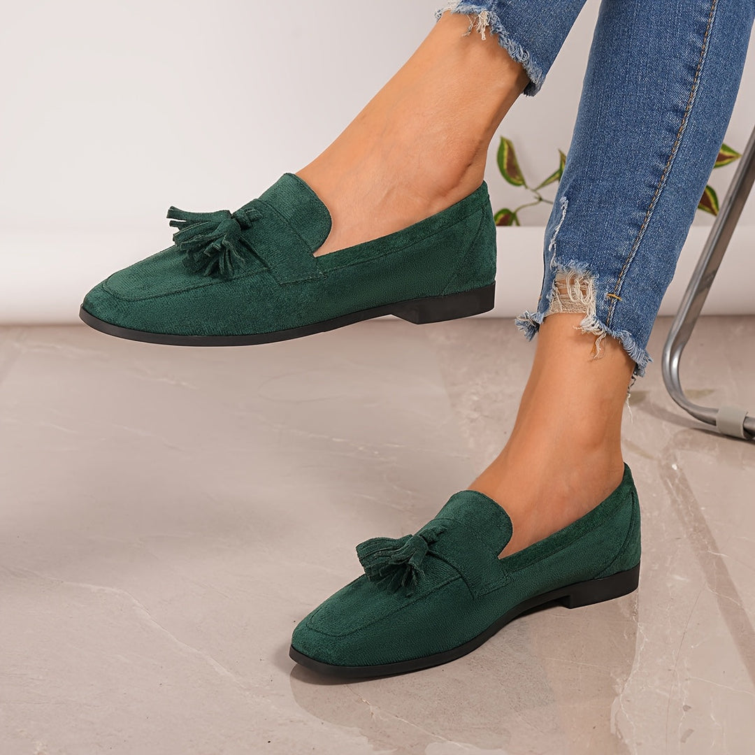 Women's Minimalist Casual Shoes with Faux Suede Finish 10