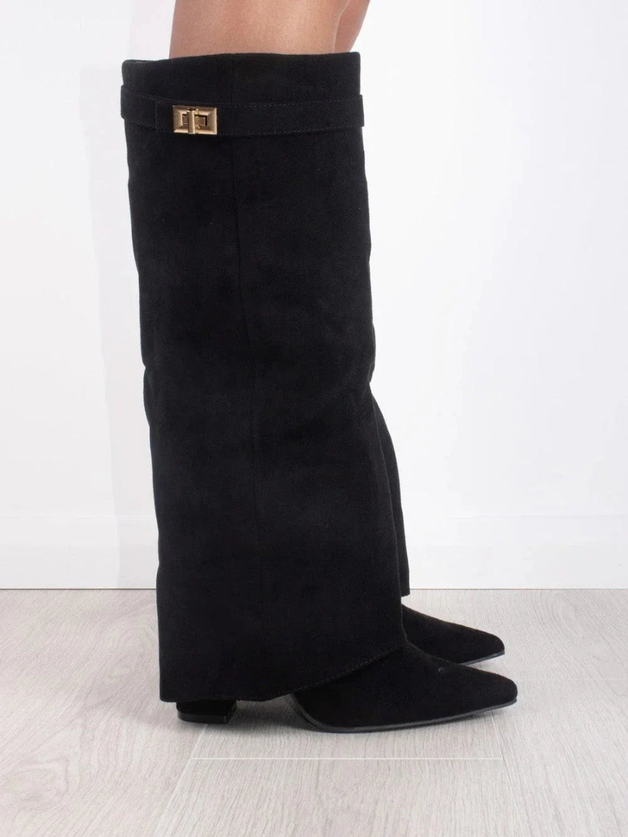 Elegant Women's Shoes in High Quality - Golden Details 1