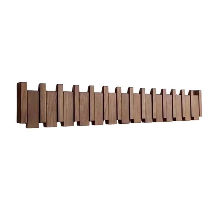 Piano-Style Wall Coat Rack for the Home – Elegant Storage Display 1