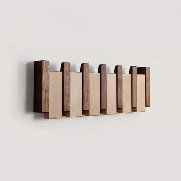 Piano-Style Wall Coat Rack for the Home – Elegant Storage Display 2