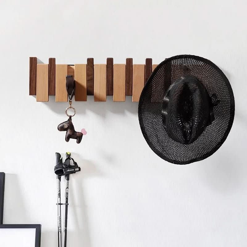 Piano-Style Wall Coat Rack for the Home – Elegant Storage Display 4