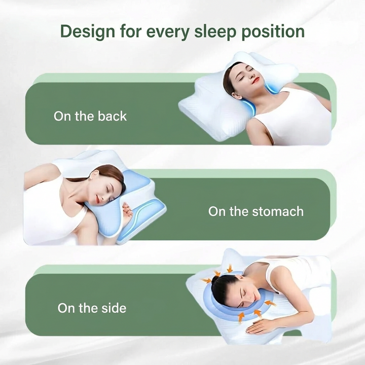 Ergonomic Pillow for Neck Support and Better Sleep 8