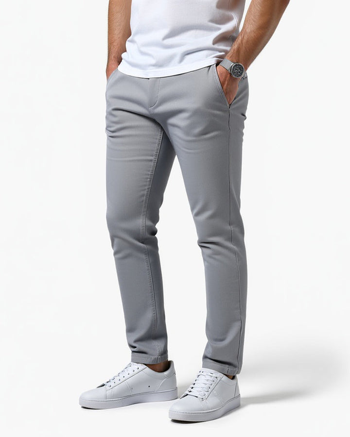 Men's Slim Fit Chino Pants for Everyday and Office Wear 1