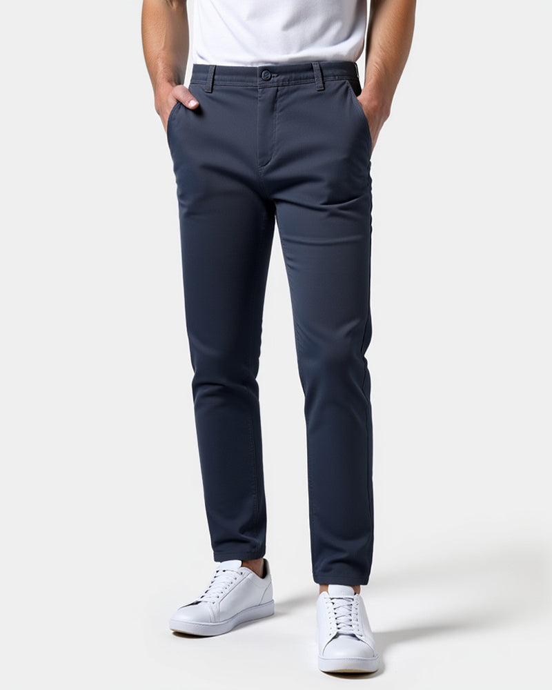 Men's Slim Fit Chino Pants for Everyday and Office Wear 15