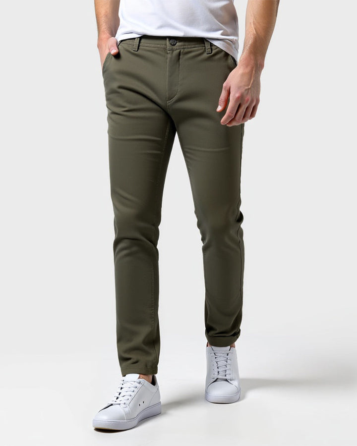 Men's Slim Fit Chino Pants for Everyday and Office Wear 13