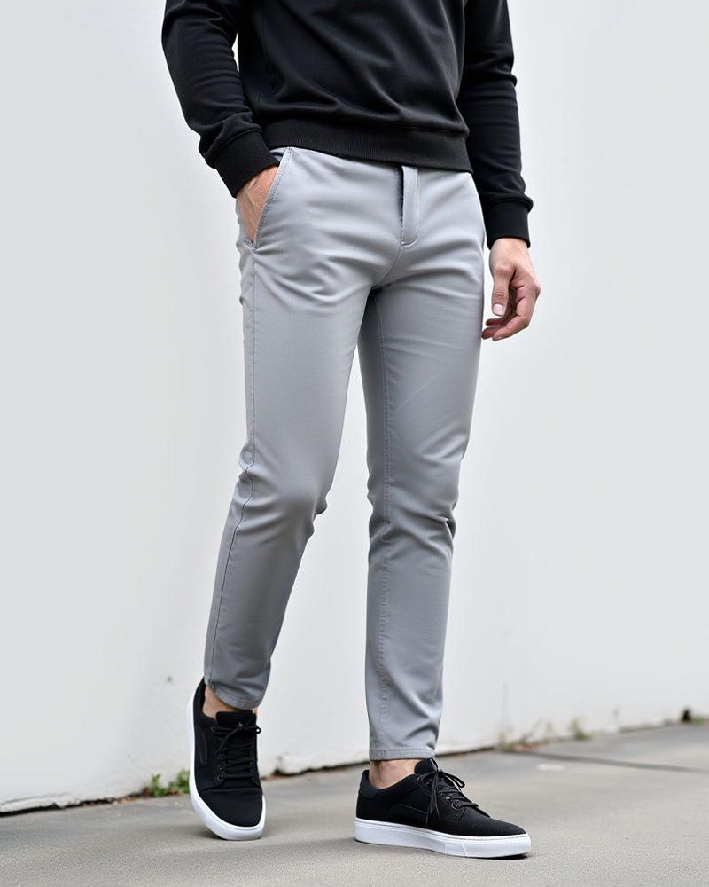 Men's Slim Fit Chino Pants for Everyday and Office Wear 2
