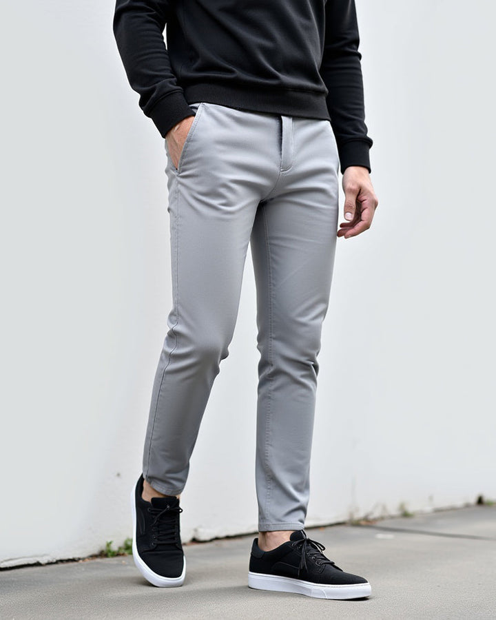 Men's Slim Fit Chino Pants for Everyday and Office Wear 2