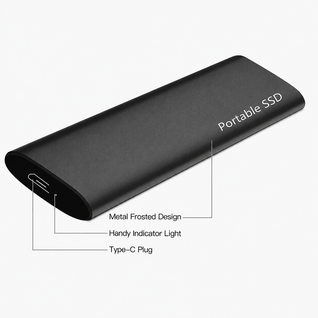 4TB Portable External Hard Drive with USB-C Connection 5