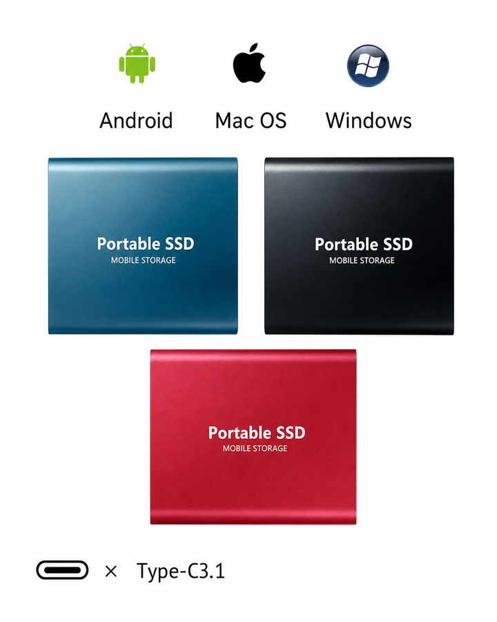 External SSD 128TB - Compact and Fast Portable Storage Drive 5