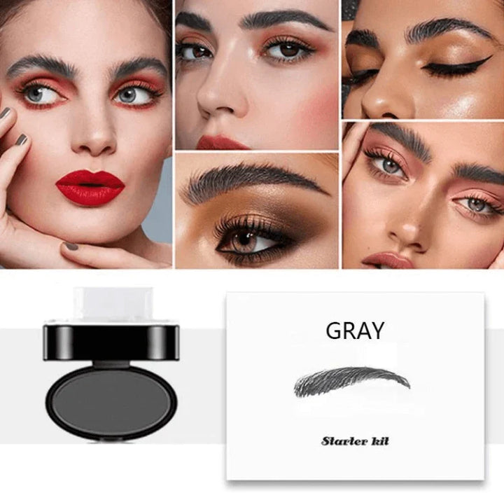 Adjustable Eyebrow Stamp Kit for Quick, Shaped Brows 4