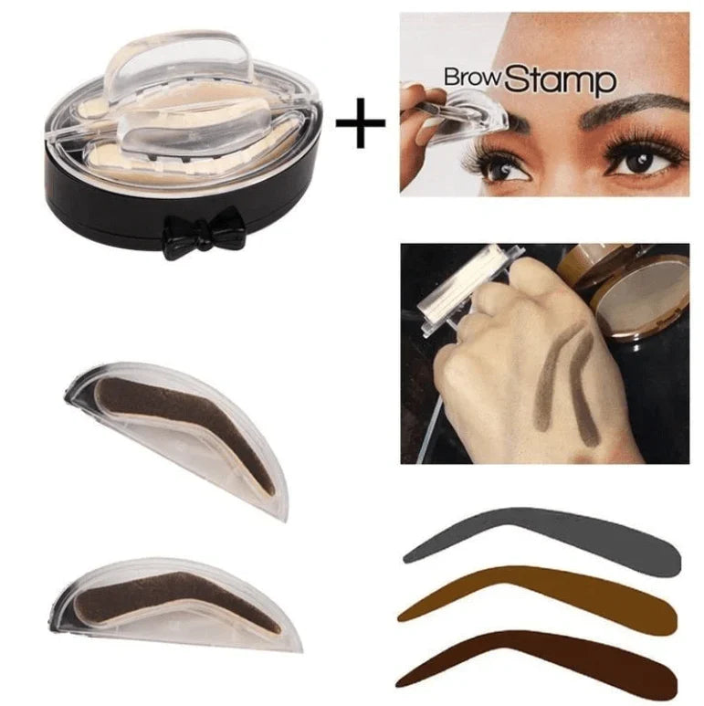 Adjustable Eyebrow Stamp Kit for Quick, Shaped Brows 7