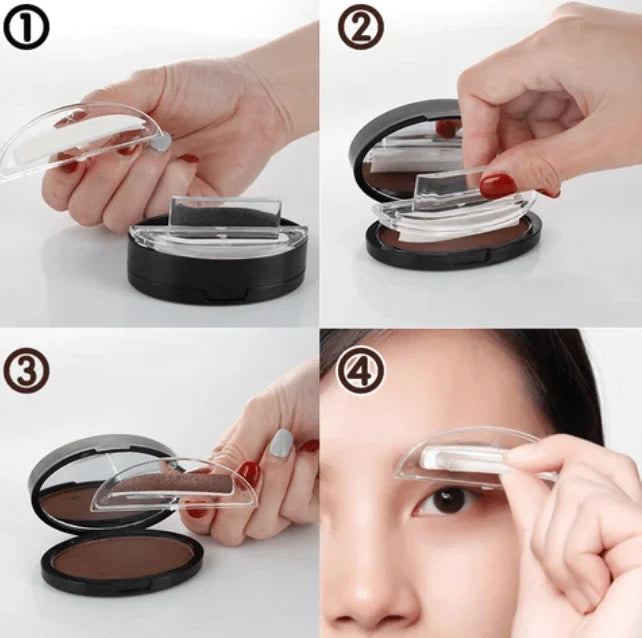 Adjustable Eyebrow Stamp Kit for Quick, Shaped Brows 6