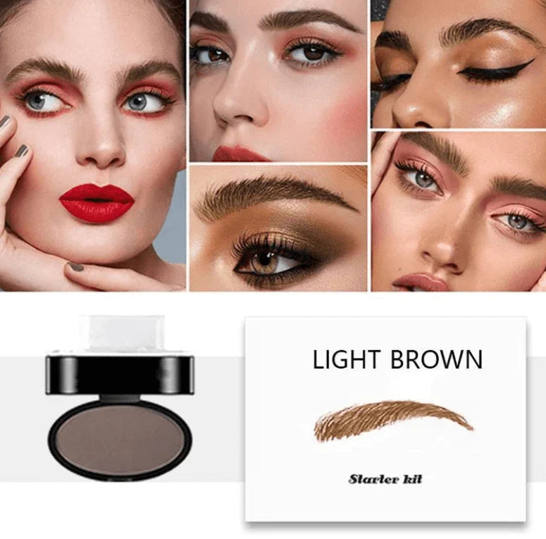 Adjustable Eyebrow Stamp Kit for Quick, Shaped Brows 3