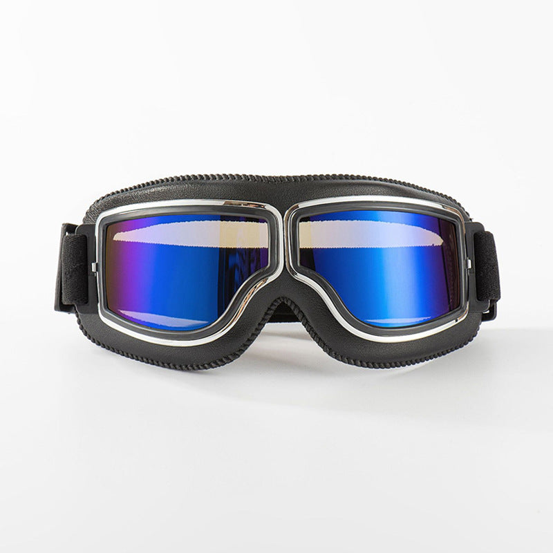 Vintage Motorcycle Goggles with Adjustable Elastic Strap 6