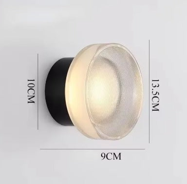 Nordic Circular Wall Lamp - Modern LED Sconce for Bedroom and Hallway 19
