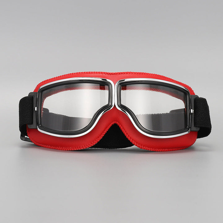 Vintage Motorcycle Goggles with Adjustable Elastic Strap 10
